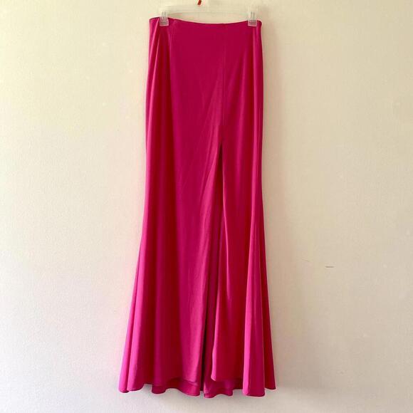 SHERRI HILL hot pink two piece maxi prom dress - Picture 2 of 8